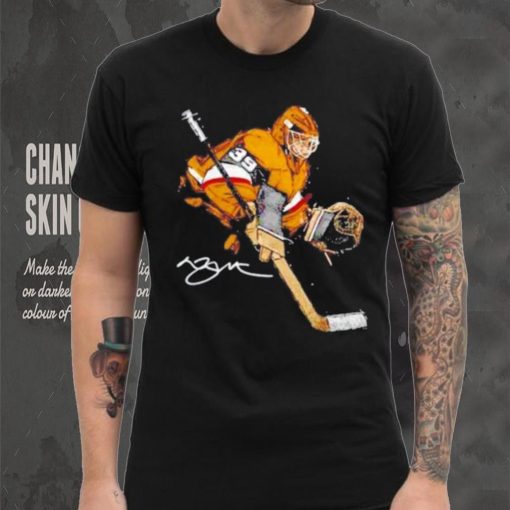 Laurent Brossoit Vegas Hockey Signature Illustration Shirt