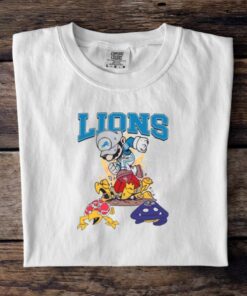 Mario Lions Stomps On 49ers Chiefs Ravens Shirt