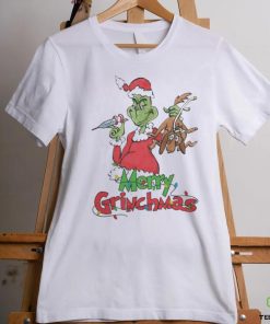 Santa Grinch Merry Grinchmas Nurse Light Shirt