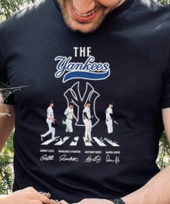 The Yankees Gerrit Cole Giancarlo Stanton Anthony Rizzo Aaron Judge Signature Shirt 4 The Yankees Gerrit Cole Giancarlo Stanton Anthony Rizzo Aaron Judge Signature Shirt