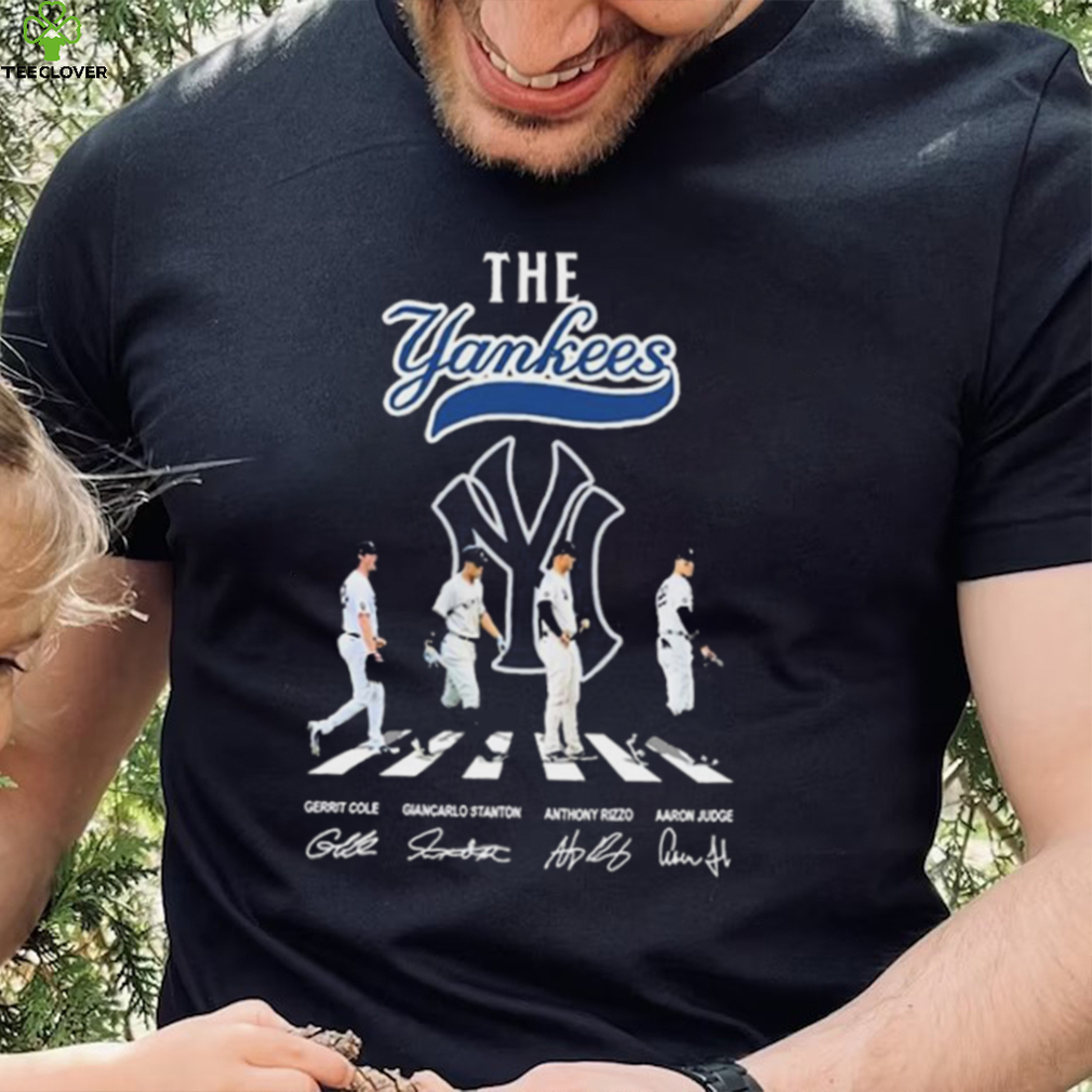 The Yankees Gerrit Cole Giancarlo Stanton Anthony Rizzo Aaron Judge  Signature Shirt - Limotees