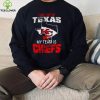 I May Live In Texas But My Team Is Chiefs T Shirt0