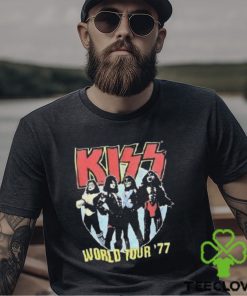 Kiss World Tour 77 Vintage Shirt
