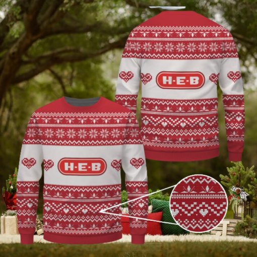 H E B Merry Christmas Ugly Sweater