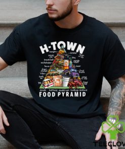 H Town Food Pyramid Tee Shirt