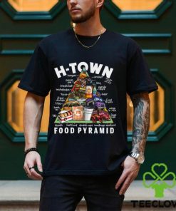 H Town Food Pyramid Tee Shirt