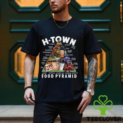 H Town Food Pyramid Tee Shirt