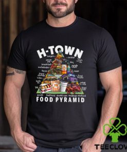 H Town Food Pyramid Tee Shirt