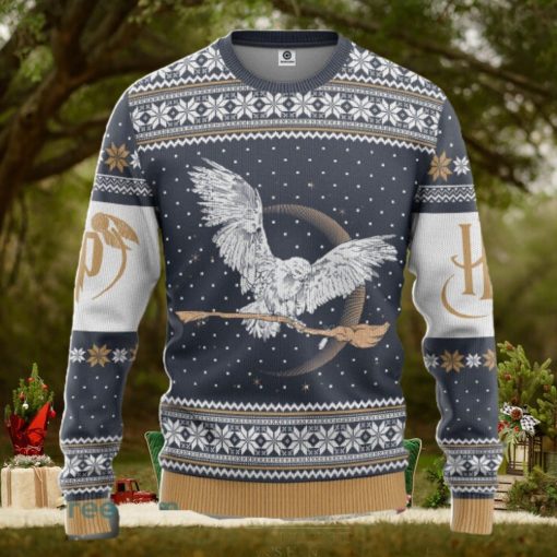 H.P Hedwig Ugly Christmas Sweater Gift For Men Women