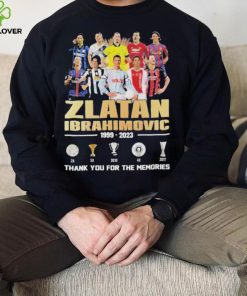 Zlatan Ibrahimovic 1999 – 2023 Thank You For The Memories T Shirt