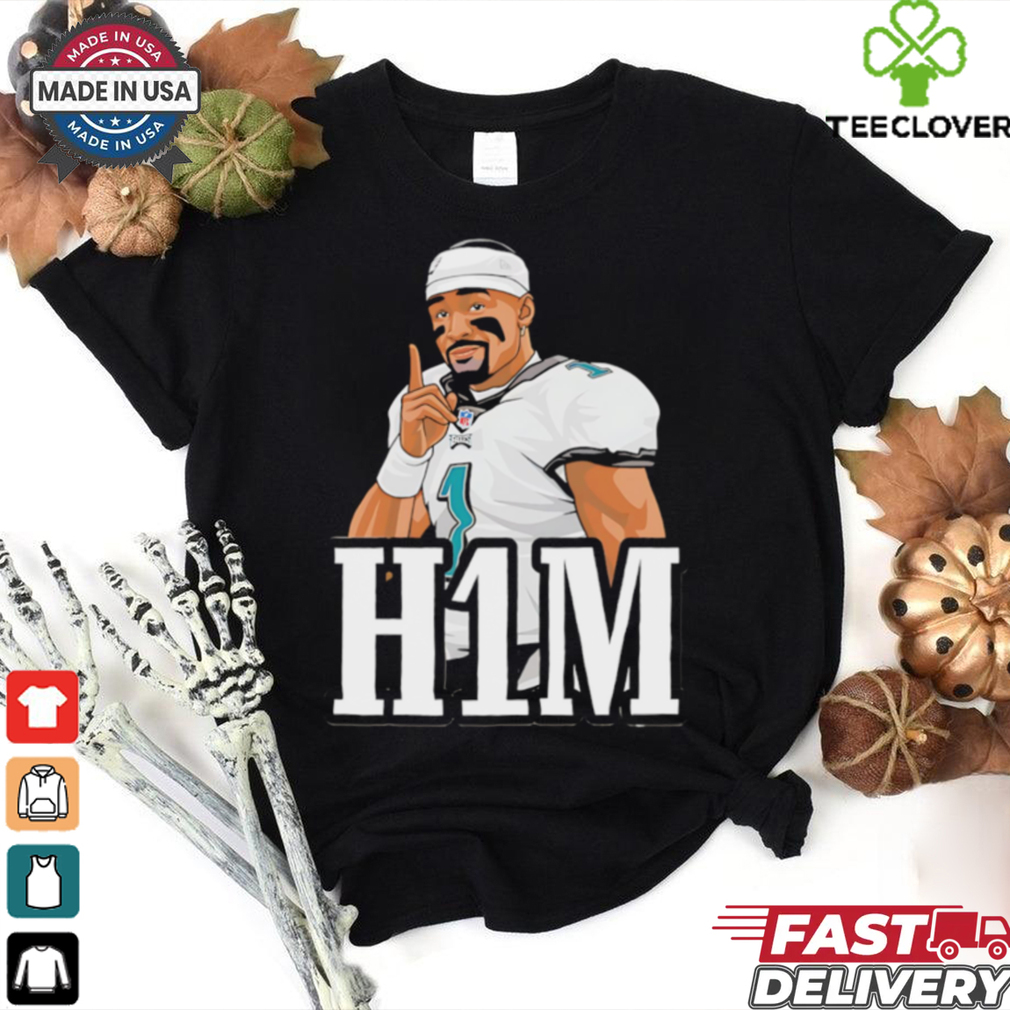H1M Jalen Hurts Eagles Football shirt H1M Jalen Hurts Eagles Football shirt