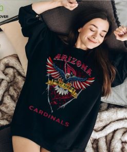 NFL US Eagle Rise Up Red Sea Arizona Cardinals T Shirt