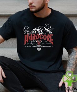 H4rdcore V Five Years Of Hardcore Shirt