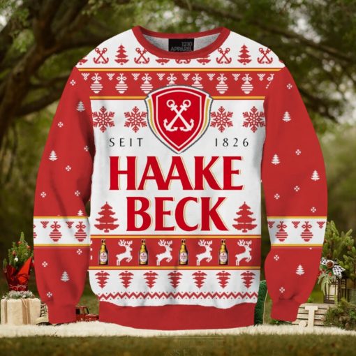 HAAKE BECK PILS 3D Print Christmas Sweater