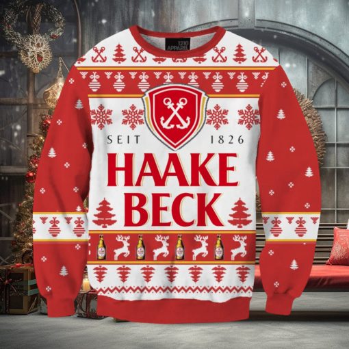 HAAKE BECK PILS 3D Print Christmas Sweater