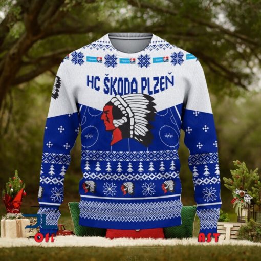 HC Škoda Plzeň Tipsport extraliga a Chance Liga Ugly Christmas Sweater