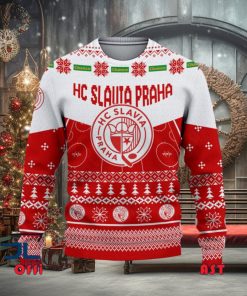HC Slavia Praha Tipsport extraliga a Chance Liga Ugly Christmas Sweater