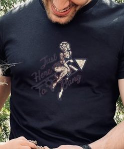 HERE TO BANG MEN'S TSHIRT