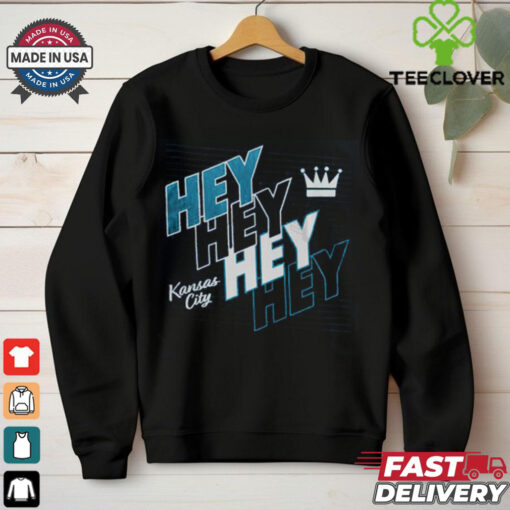 HEY HEY HEY HEY Kansas City Royals October Ready Postseason 2024  Shirt