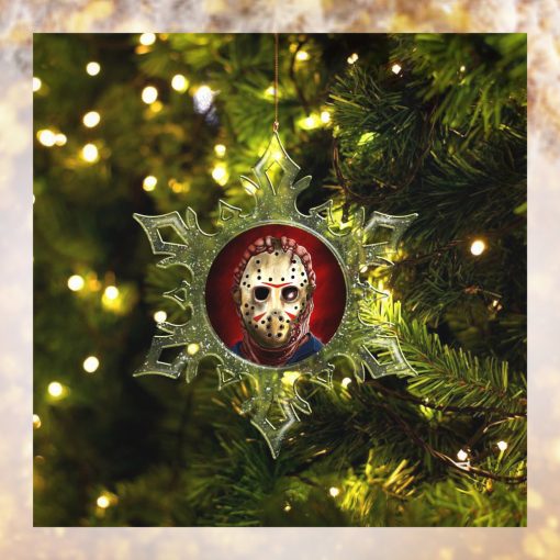 HLK Creepy JV In Snowflake Ornament