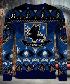 Run Ravenclaw Run Ugly Christmas Sweater