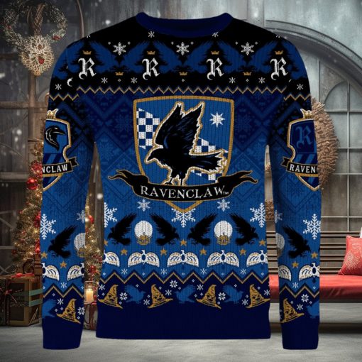 Run Ravenclaw Run Ugly Christmas Sweater