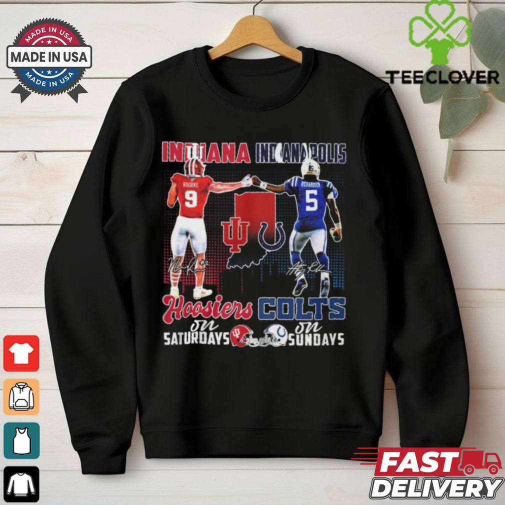 HOOSIERS COLTS on Saturdays shirt HOOSIERS COLTS on Saturdays shirt
