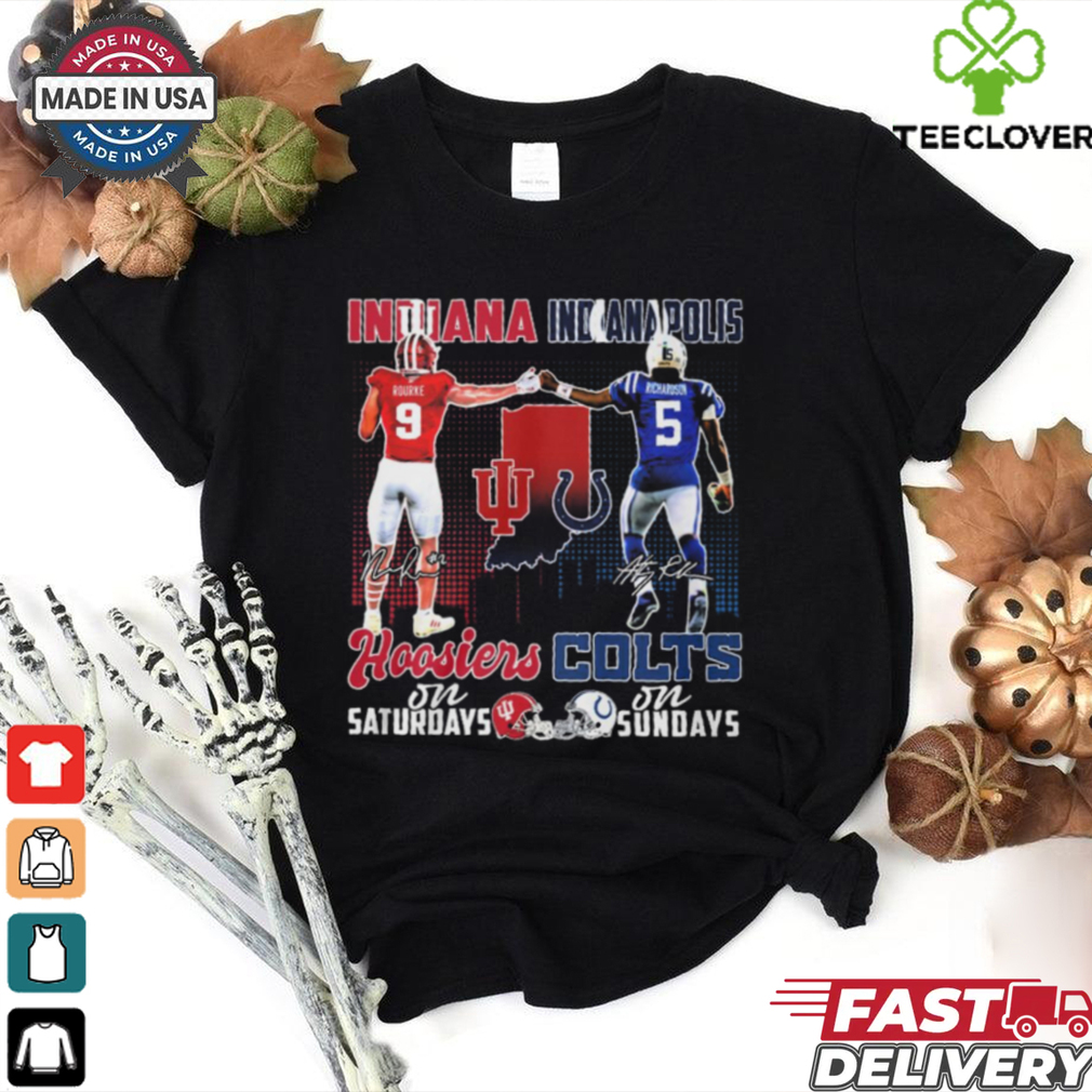 HOOSIERS COLTS on Saturdays shirt HOOSIERS COLTS on Saturdays shirt