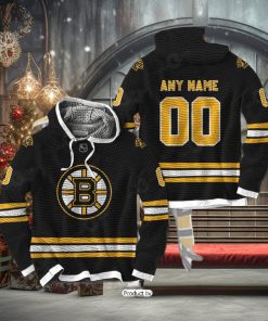 HOT Boston Bruins NHL Personalized New Black Hoodie 3D Limited