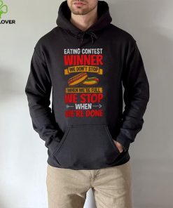 HOT DOG EATER HOTDOG OUTFIT HOT DOG EATING CONTEST WINNER TEE SHIRT