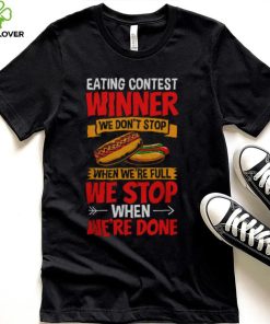 HOT DOG EATER HOTDOG OUTFIT HOT DOG EATING CONTEST WINNER TEE SHIRT