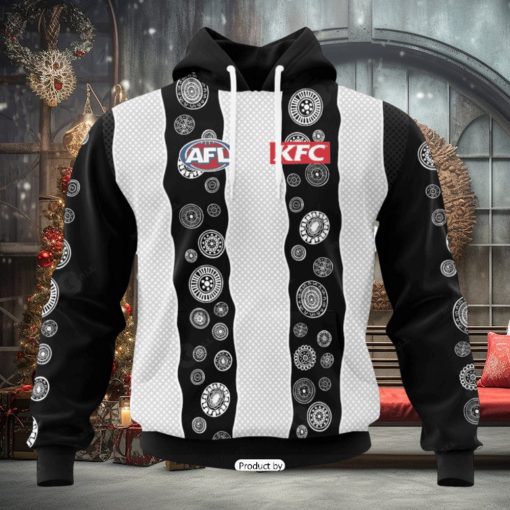 HOT Personalized AFL Collingwood Football Club Special Indigenous Design Hoodie Sweathoodie, sweater, longsleeve, shirt v-neck, t-shirt 3D