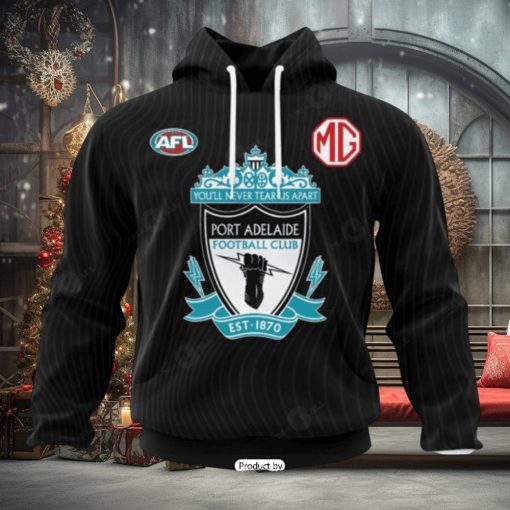 HOT Personalized AFL Port Adelaide Football Club Special Mix Design Hoodie Sweathoodie, sweater, longsleeve, shirt v-neck, t-shirt 3D