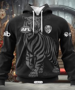 HOT Personalized AFL Richmond Tigers Special Monochrome Design Hoodie Sweatshirt 3D