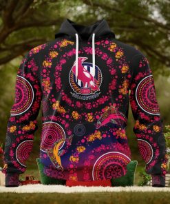 HOT Personalized AFL Richmond Tigers Special Pink Breast Cancer Design Hoodie Sweatshirt