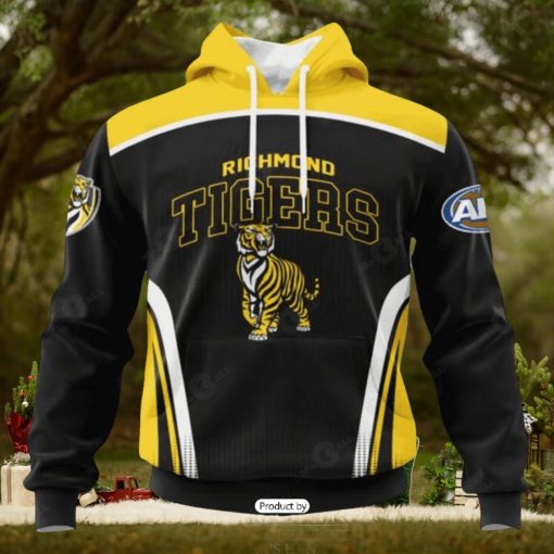 HOT Personalized AFL Richmond Tigers Special Sideline Design Hoodie Sweathoodie, sweater, longsleeve, shirt v-neck, t-shirt 3D