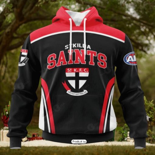 HOT Personalized AFL St Kilda Football Club Special Sideline Design Hoodie Sweatshirt 3D