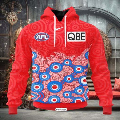 HOT Personalized AFL Sydney Swans Special Indigenous Design Hoodie Sweathoodie, sweater, longsleeve, shirt v-neck, t-shirt 3D