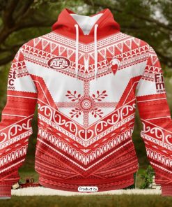 HOT Personalized AFL Sydney Swans Special Pasifika Design Hoodie Sweatshirt 3D