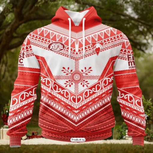 HOT Personalized AFL Sydney Swans Special Pasifika Design Hoodie Sweathoodie, sweater, longsleeve, shirt v-neck, t-shirt 3D