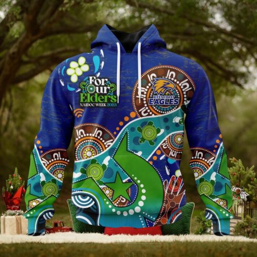 HOT Personalized AFL West Coast Eagles Special Design For NAIDOC Week For Our Elders Hoodie Sweathoodie, sweater, longsleeve, shirt v-neck, t-shirt 3D