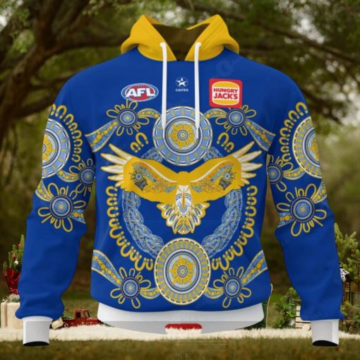 HOT Personalized AFL West Coast Eagles Special Indigenous Design Hoodie Sweathoodie, sweater, longsleeve, shirt v-neck, t-shirt 3D