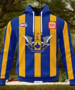 HOT Personalized AFL West Coast Eagles Special Mix Design Hoodie Sweatshirt 3D
