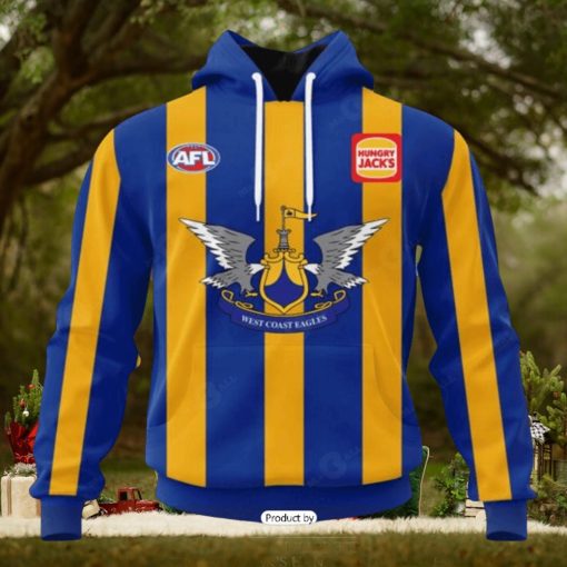 HOT Personalized AFL West Coast Eagles Special Mix Design Hoodie Sweatshirt 3D