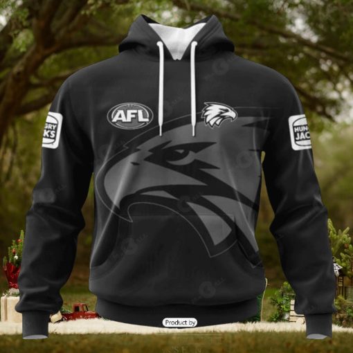 HOT Personalized AFL West Coast Eagles Special Monochrome Design Hoodie Sweathoodie, sweater, longsleeve, shirt v-neck, t-shirt 3D