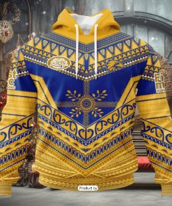 HOT Personalized AFL West Coast Eagles Special Pasifika Design Hoodie Sweatshirt 3D