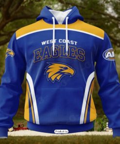 HOT Personalized AFL West Coast Eagles Special Sideline Design Hoodie Sweatshirt 3D