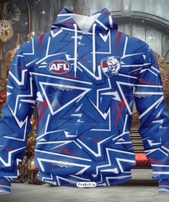 HOT Personalized AFL Western Bulldogs Special Abstract Design Hoodie Sweathoodie, sweater, longsleeve, shirt v-neck, t-shirt 3D