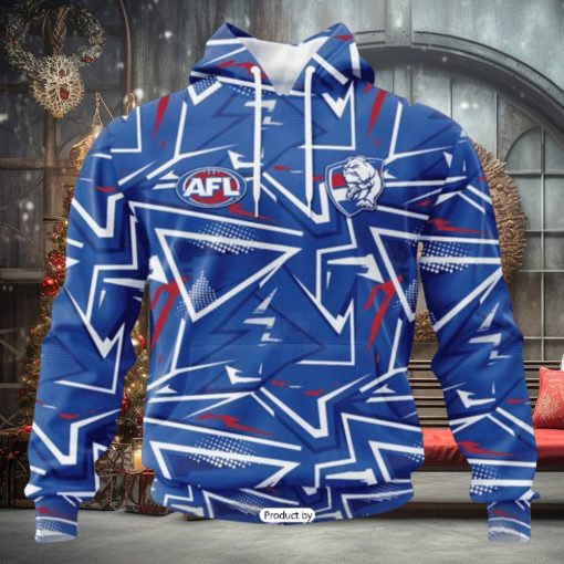 HOT Personalized AFL Western Bulldogs Special Abstract Design Hoodie Sweathoodie, sweater, longsleeve, shirt v-neck, t-shirt 3D