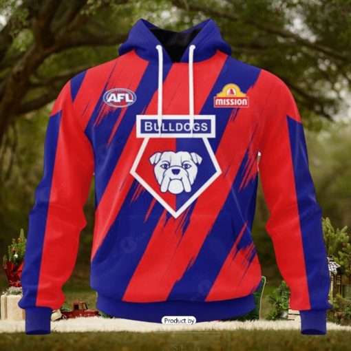 HOT Personalized AFL Western Bulldogs Special Mix Design Hoodie Sweathoodie, sweater, longsleeve, shirt v-neck, t-shirt 3D